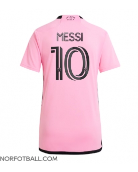 Billige Fotballdrakt Inter Miami Lionel Messi #10 Replika Hjemmedrakt Dame 2024-25 Kortermet